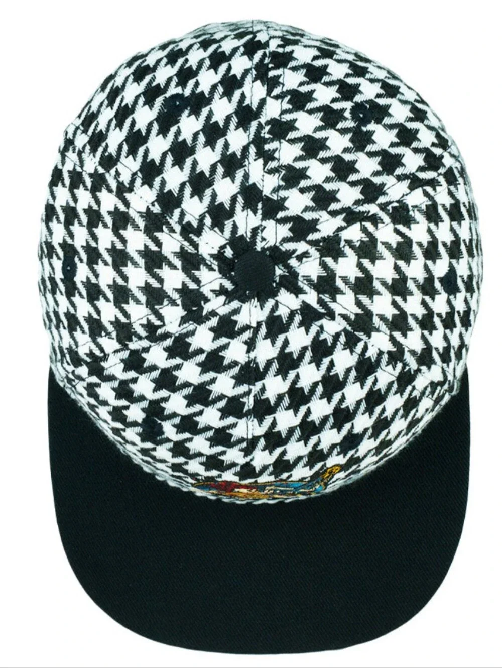 🌹 Stanley Mouse Easy Rider Houndstooth Snapback Hat🌹